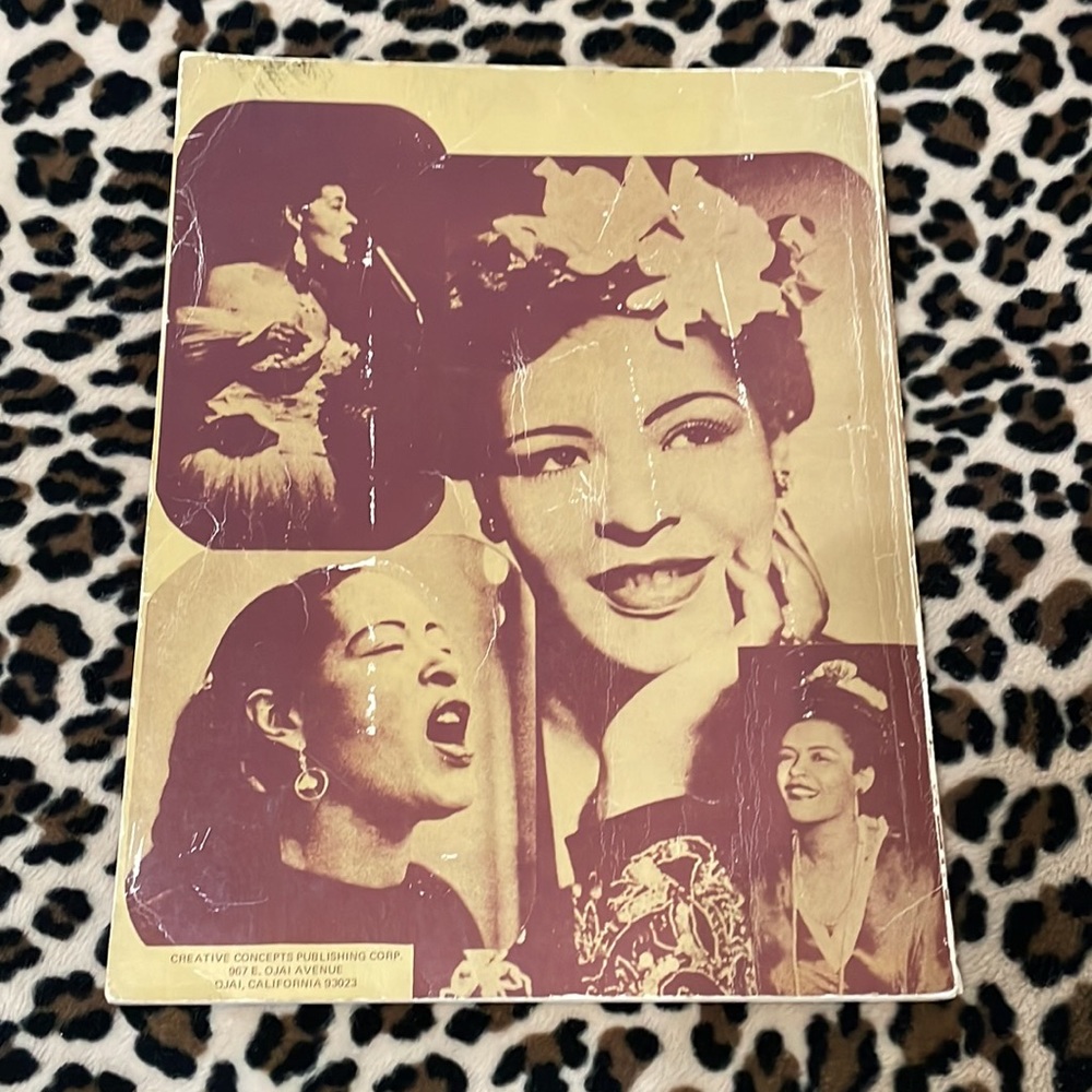 BILLIE HOLIDAY Anthology Lady Sings The Blues Vintage Song Book 1976 Jazz Music - Picture 3 of 17
